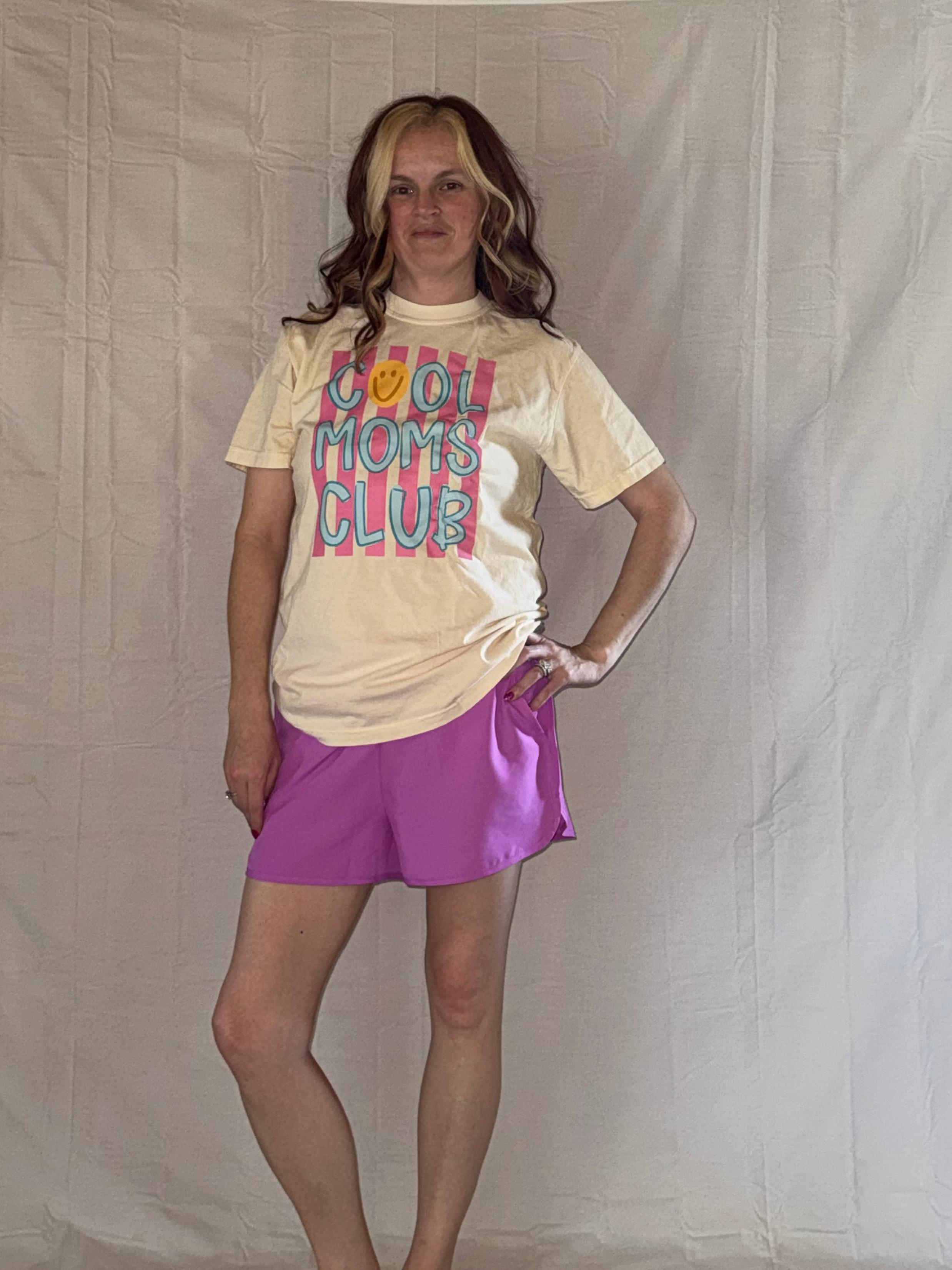 Mama DTF print Comfort Colors tee - women's boutique graphic t-shirt - Pink Willow
