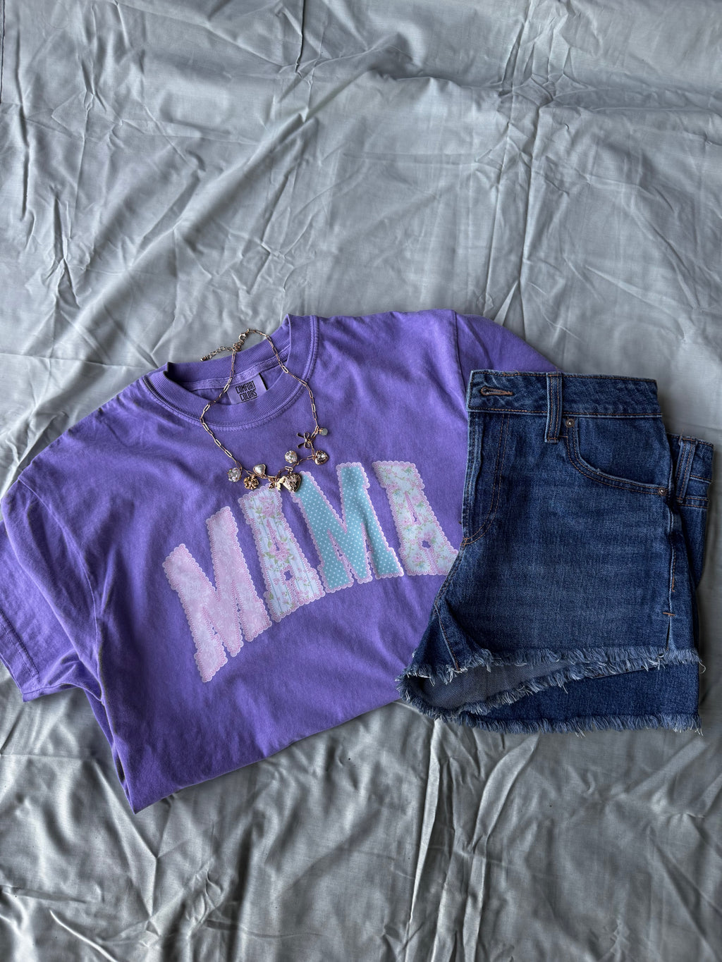 Rosie graphic tee styled look - Pink Willow
