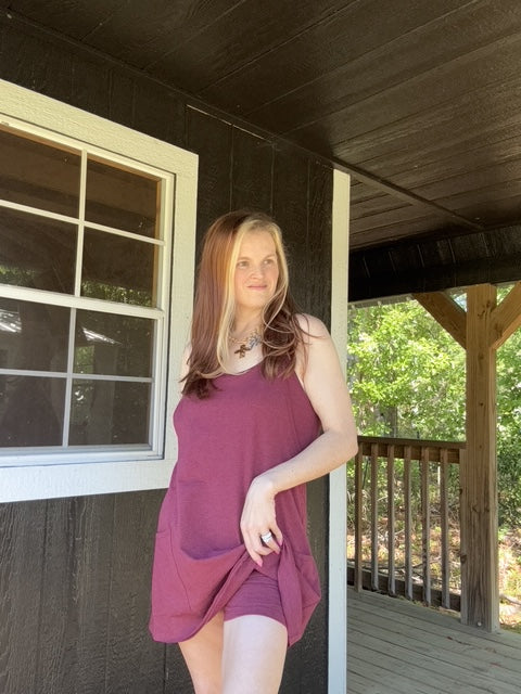 Chloe mini dress styled look - Pink Willow
